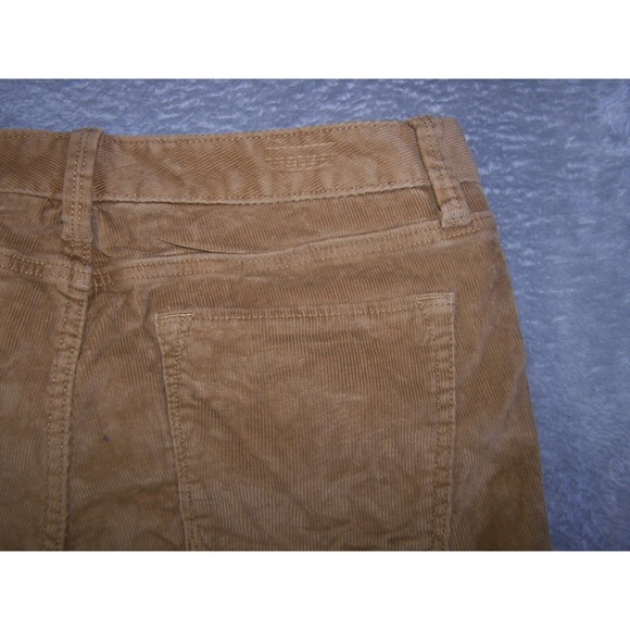 Banana Republic Pants Men's 33X30 (Tag 30) Brown Flat Front Corduroy Pima Cotton - Picture 11 of 12